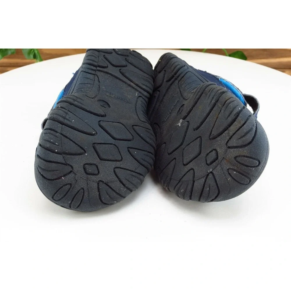 Smart Fit‎ Toddler Girls 7 Medium Blue Gladiator Synthetic